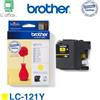 Brother LC-121Y Cartuccia inkjet originale - GIALLO
