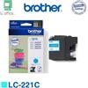 Brother LC-221C Cartuccia inkjet originale - CIANO
