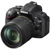 NIKON - D5200 Nero Kit + AF-S DX 18-105 mm VR Sensore CMOS 24.1 Mpx Display 3' Filmati Full HD Stabilizzato - SPEDIZIONE GRATUITA