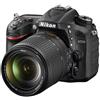 NIKON - D7200 Nero Kit 18-140mm VR + SD 8GB Sensore CMOS 24Mpx Display 3'' Filmati Full HD Stabilizzato Wi-Fi / NFC