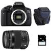 CANON SPEDIZIONE GRATUITA - CANON - Eos 750d + Sigma 18-200 Os Hsm Contemporary Garanti 3 Ans + Sac + Sd 4go