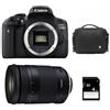 Canon SPEDIZIONE GRATUITA - CANON - Eos 750D +18-400 Vc + Borsa + Sd Card Da 4 Gb