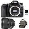 Canon SPEDIZIONE GRATUITA - CANON - Eos 80D + 15-85 + Borsa + 4Gb Sd