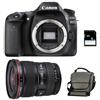 Canon SPEDIZIONE GRATUITA - CANON - Eos 80D + 17-40 L Usm + Borsa + 4Gb Sd