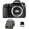 CANON SPEDIZIONE GRATUITA - CANON - Eos 80D Nude + Borsa + 4Gb Sd