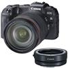 CANON Fotocamera Digitale Mirrorless Eos Rp + Rf 24-105mm F / 4l Is Usm + Adattatore Ef-eos R