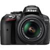 Nikon - Fotocamera Reflex D5300 + Af-p 18-55mm Vr