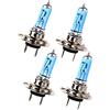 Potadak 4 lampade Halogenes H7 per auto, lampada a LED H7 6000 K, H7 100 W, 24 V, ultra brillante, per l'automobile, l'illuminazione: