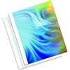 Fellowes Leonardi 53154 Termocopertine Standard, Formato 6 mm, Confezione da 100 Pezzi, Bianco