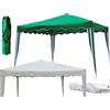 Brixo Gazebo Giardino 3x3 mt Pieghevole in Acciaio Green - Camel33