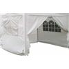 VivaGarden Teli Laterali per Gazebo Professional 2 X 3 in Poliestere colore Bianco - GA802032