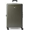 Travelpro Maxlite Air Bagaglio a mano espandibile con lato rigido, 8 ruote piroettanti, valigia rigida leggera in policarbonato, verde ardesia, media a quadretti 64 cm
