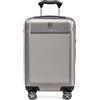 Travelpro Platinum Elite Bagaglio da stiva espandibile con lato rigido, 8 ruote girevoli, lucchetto TSA, valigia rigida in policarbonato, sabbia metallizzata, media a quadretti 64 cm