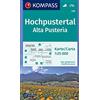 Kompass Carta escursionistica n. 635. Alta Pusteria-Hochpustertal 1:25.000. Ediz. bilingue: Wandelkaart 1:25 000