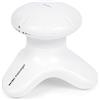 GLOBAL RELAX® | BONNO Massaggiatore vibrante per il corpo | Bianco | Shiatsu I Anticellulite I Riflessologia Plantare I Digitopressione | Ergonomico | Resistente all'acqua