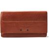 dR Amsterdam Portafoglio da donna, Camel, S, Contemporaneo