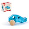Hape Mini Aeroplano - Gioco di Legno con Ruote Facili da Muovere per Bambini