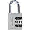 ABUS Lucchetto a combinazione in alluminio 144/30, con numeri grandi, 80798