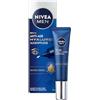 NIVEA MEN Anti-Age Hyaluron - Crema per occhi rassodante contro rughe e occhiaie, idratante per gli occhi con acido ialuronico (15 ml)