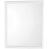 Feridras 332006 Specchio con Cornice, ABS, Bianco, 2x40x50 cm