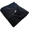 Unica Telo Mare - Piscina - Spa - Dimensione 180 x 90 Cm - Morbida Spugna 450 gr. M/q - Riccio Alto Doppio Ritorto - Quattro colorazioni differenti - Certificato OECO TEX (NERO)