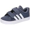 adidas VS Pace 2.0 Shoes Kids, Scarpe da Ginnastica Unisex-Adulto, Navy/Cloud White/Core Black, 34 EU