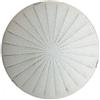 ONLI - Plafoniera Crux. Luce da soffitto o parete in vetro. 2 luci con attacco E27. Stile moderno semplice ed elegante. Design made in italy e garanzia italiana 24mesi. (diam. 40 cm)