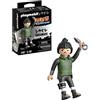 PLAYMOBIL Naruto 71107 Shikamaru in Gilet Verde Scuro con Pantaloni E Stivali Neri, Kunai, per Appassionati di Manga E Anime, con Dettagliati Accessori, dai 5 Anni in su