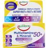 Equilibra Multivitamine & Minerali 50 Integratore di Vitamine e Minerali 30 Compresse