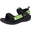 Youecci Sandali Sportivi per Bambini e Ragazzi Sandali da Spiaggia Bambino Estivi Sandalo Trekking Sandaletti Outdoor 30 Nero Verde