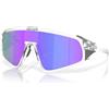 Oakley Occhiali Oakley Latch panel trasparente opaco lente prizm violet
