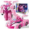 Super Wings Super Robot Suit Dizzy, figura trasformabile di circa 18 cm, combinazione di robot e super auto 2 in 1, giocattolo per bambini 3 4 5 6 7 8 9 10 anni, bambini e bambine