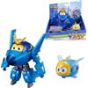 Super Wings Transforming Jerome & Pet, personaggi robotici Transformable, giocattoli per bambini e bambine di età 3 4 5 6 7 8 anni