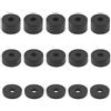 EMSea 15 Pezzi M8 Kit Distanziale In Gomma Spessore Assortito Rondella Di Supporto Per Fai Da Te Smorzamento Assorbente Impatto 26x15mm 26x10mm 26x5mm 5 Pezzi Per Dimensione