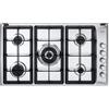 Delonghi PLI 59 GHD Piano Cottura Gas 5 Fornelli 86 cm Acciaio inossidabile
