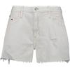 Tommy Jeans Pantaloncini jeans da donna, bianco, 36
