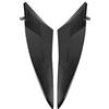 Qiilu 2 pezzi Coperchio del rivestimento laterale del serbatoio del gas moto serbatoio copertura per YZF-R6 2006-2007 plastica ABS
