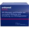 Orthomol Tendo - Mikronährstoffe für die normale Bildung und den Erhalt von Bindegewebe - mit Mangan und Kupfer - Granulat/Tablette/Kapseln, 30 pz Porzioni giornaliere