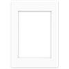 nielsen Conservation Passepartout 1,5 mm, formato esterno 29,7x42 cm (DIN A3) per immagini DIN A4, bianco puro bianco chiaro liscio