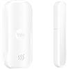 Yale Sensore pre-effrazione AL-SDC-1A-W, Rilevamento apertura/chiusura porte/finestre, rilevamento urti, Avvisi in tempo reale, Copertura 1 km, Compatibile con Allarme Smart