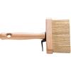 HARDY WORKING TOOLS Flächenstreicher, Terrassenstreichbürste, Größe 140mm x 40mm, Flachpinsel, Borstenlänge 60mm, Lasurpinsel, Pinsel Holzlasur, Holzpinsel, Deckenbürste, Serie 82, A0240-826014