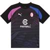 AC Milan Maglia Prematch, Stagione 2023/24, Bianco, Bambini e Ragazzi, Unisex, 6 Anni
