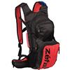 ZEFAL Z Hydro Enduro, Zaino Idratazione Ciclismo, Nero/Rosso, 11L