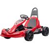 eSpidko Go Kart Elettrico per Bambini da 12 Volt - Radiocomandato - Colore Rosso - Globo Giocattoli - eSpidko 42098