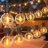 GPATIO 150FT Catena Luminosa Esterno, G40 LED Luci da Esterno Giardino, 45M Luce da Giardino Impermeabile 75+2 Lampadine di Ricambio Decorazione per Feste in Matrimonio, Decorazioni Vacanze ecc.