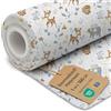 Amazinggirl Tessuto al metro cotone 1M x 160 cm - Tessuti e stoffe per cucito creativo decorazione e fai da te Stoffa ideali per abbigliamento arredamento Oeko-Tex Cervo