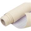 Arthome WALL DECOR Arthome Pellicola Adesiva per mobili 40cmx3m Panno Strutturato,Autoadesiva e Rimovibile Carta da Parati Impermeabile Decorazioni da parete per Mobili Camera,rivestimento murale attaccati(Beige)