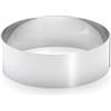 De Buyer Circolare in Acciaio Inox Stampo per Torte ad Anello, Diametro cm 14, 3989.14, Inossidabile, 14.3 cm