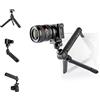 PGYTECH MantisPod 2.0 Treppiede Vlog, Supporto per Fotocamera Versatile 6-in-1 con Sistema di Sgancio Rapido e Attacco Cold Shoe, Mini Treppiede Portatile da Tavolo per Sony/Canon Compatta, Mirrorless
