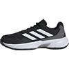 adidas CourtJam Control 3 Clay Tennis Shoes, Scarpe Uomo, Core Black/Cloud White/Grey Four, 48 EU